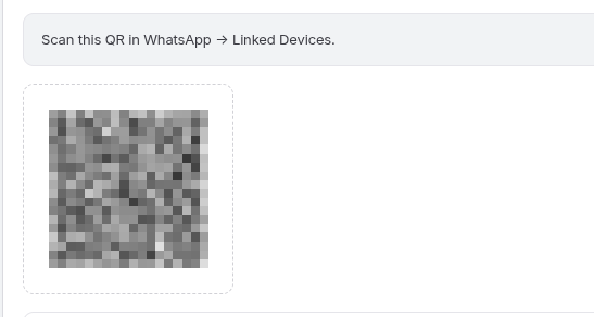 OpenClaw WhatsApp QR code