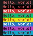 Text Terminal Colors Background