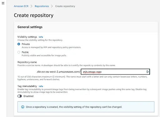 create repository