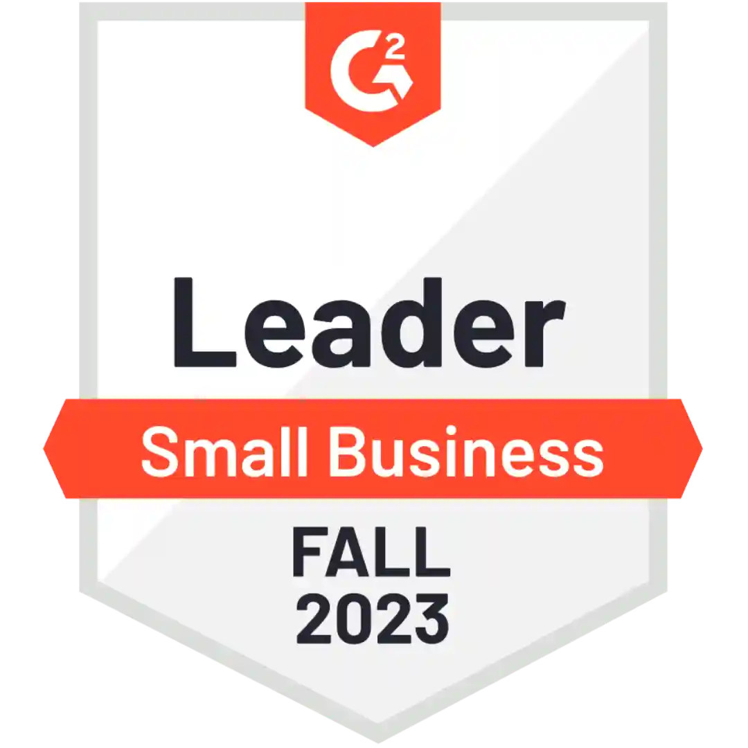leader small business fall 2023 badge saturn
