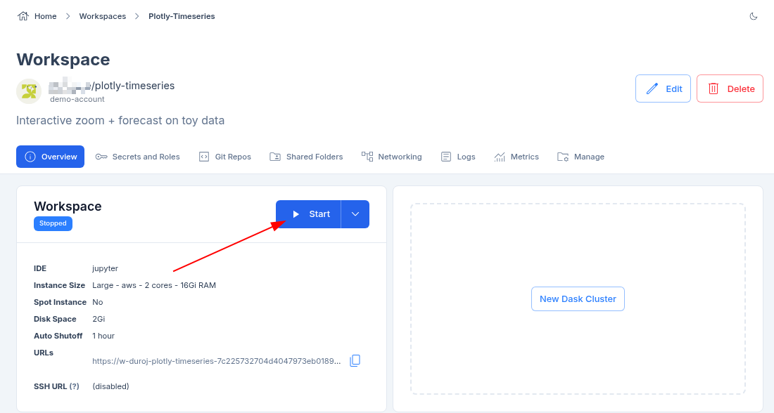Start Template Resource